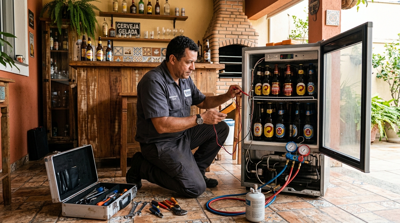 Assistência para Cervejeira Comercial no Conjunto Raul Balduino, Anápolis‑GO