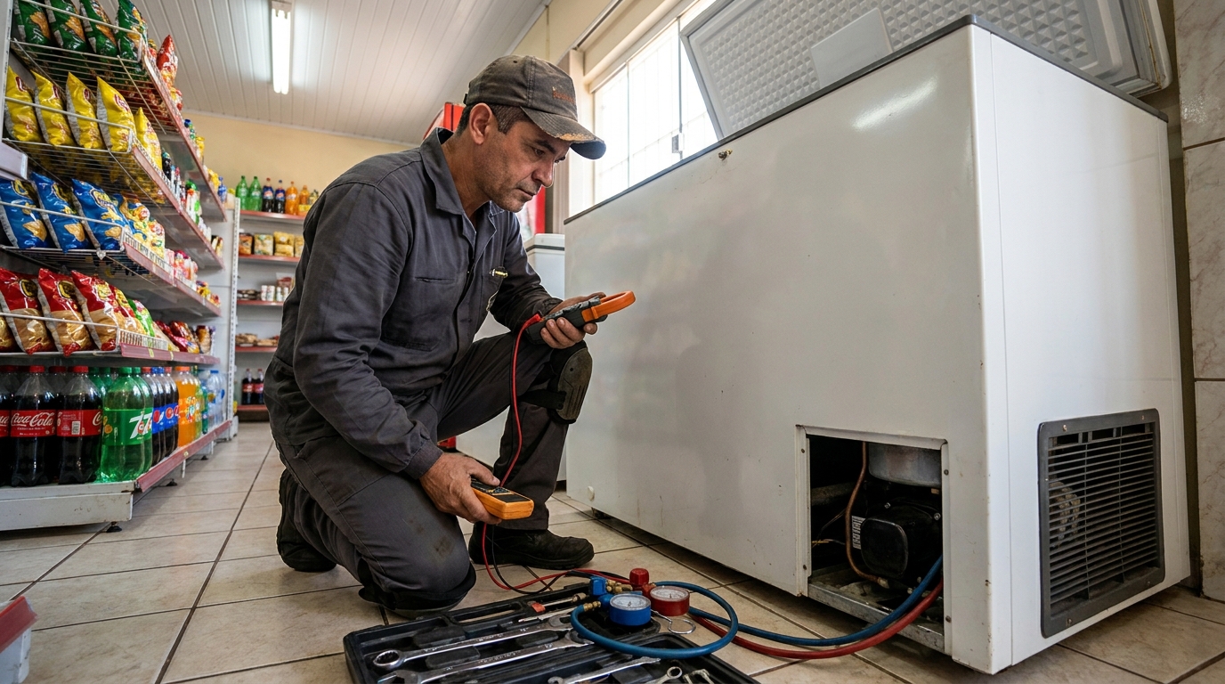 Recuperação de Refrigeração no Conjunto Eldorado, Anápolis‑GO